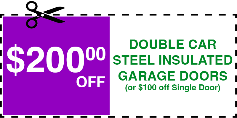 200 off garage door repair Woodhaven
